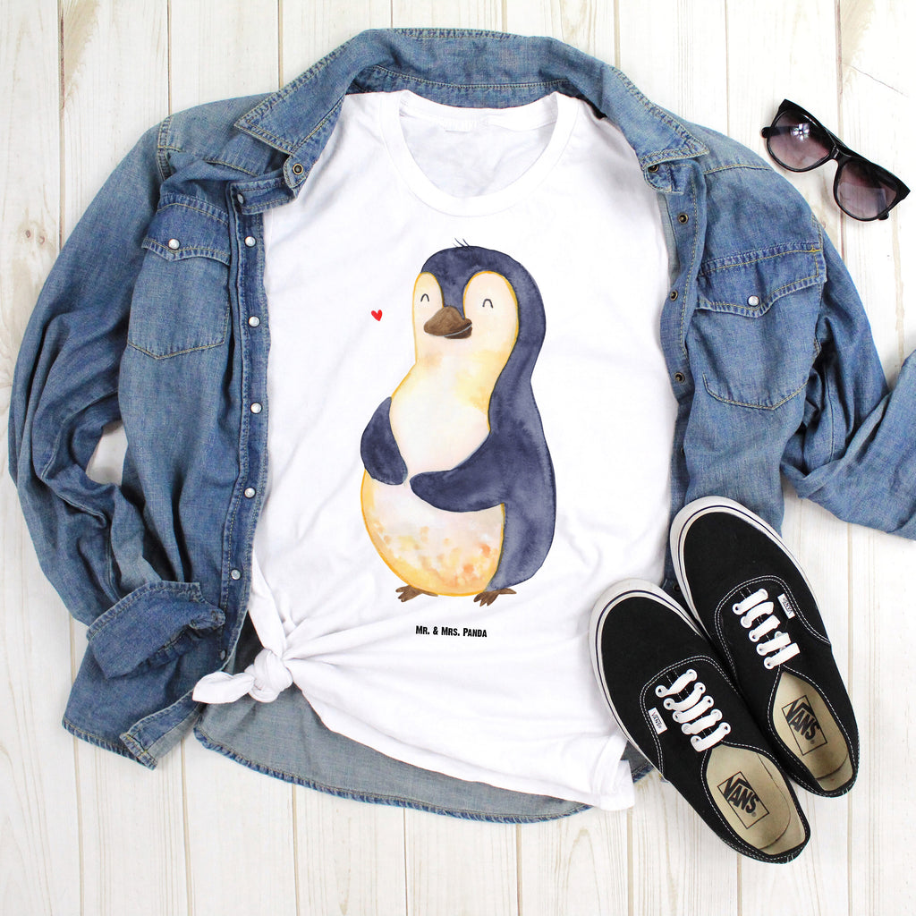 Größe L T-Shirt Pinguin Diät T-Shirt, Shirt, Tshirt, Lustiges T-Shirt, T-Shirt mit Spruch, Party, Junggesellenabschied, Jubiläum, Geburstag, Herrn, Damen, Männer, Frauen, Schlafshirt, Nachthemd, Sprüche, Pinguin, Pinguine, Diät, Abnehmen, Abspecken, Gewicht, Motivation, Selbstliebe, Körperliebe, Selbstrespekt