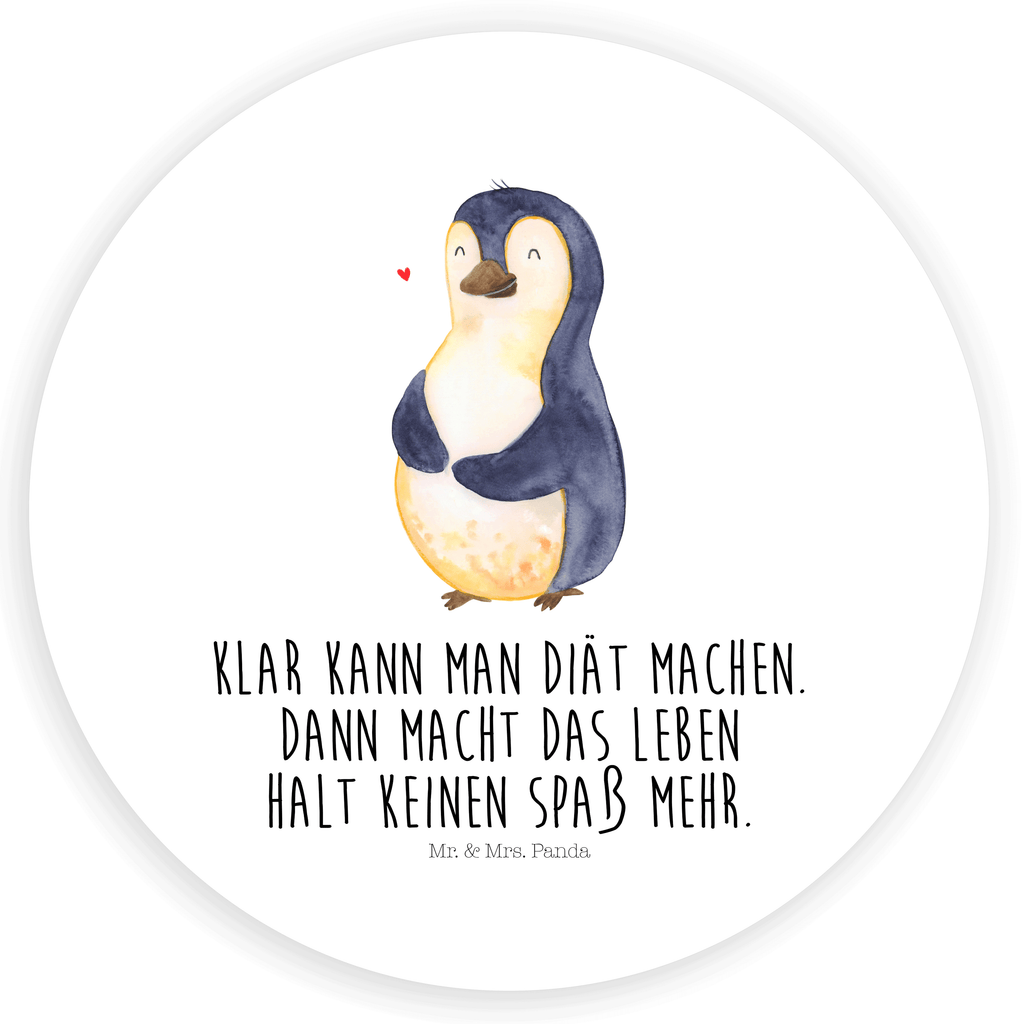 120mm Rund Aufkleber Pinguin Diät Sticker, Aufkleber, Etikett, Kinder, rund, Pinguin, Pinguine, Diät, Abnehmen, Abspecken, Gewicht, Motivation, Selbstliebe, Körperliebe, Selbstrespekt