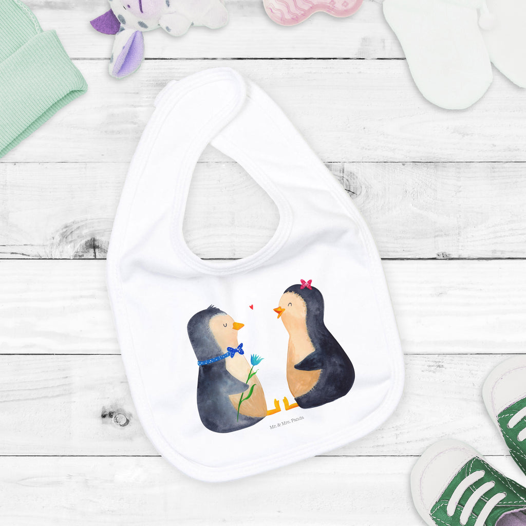 Organic Babylätzchen Pinguin Pärchen Baby, Lätzchen, Spucktuch, Sabberlätzchen, Klettlätzchen, Babygeschenk, Baby Lätzchen, Geschenk für Geburt, Geschenk zur Geburt, Baby Spucktuch, Babyausstattung, Geschenkidee für Babyparty, Pinguin, Pinguine, Liebe, Liebespaar, Liebesbeweis, Liebesgeschenk, Verlobung, Jahrestag, Hochzeitstag, Hochzeit, Hochzeitsgeschenk, große Liebe, Traumpaar