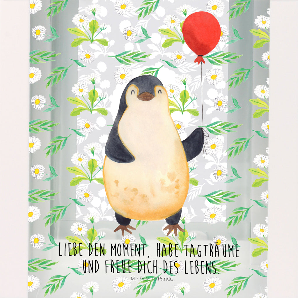 Deko Laterne Pinguin Luftballon Pinguin, Pinguine, Luftballon, Tagträume, Lebenslust, Geschenk Freundin, Geschenkidee, beste Freundin, Motivation, Neustart, neues Leben, Liebe, Glück Gartenlampe, Gartenleuchte, Gartendekoration, Gartenlicht, Laterne  kleine Laternen, XXL Laternen, Laterne groß,   Pinguin