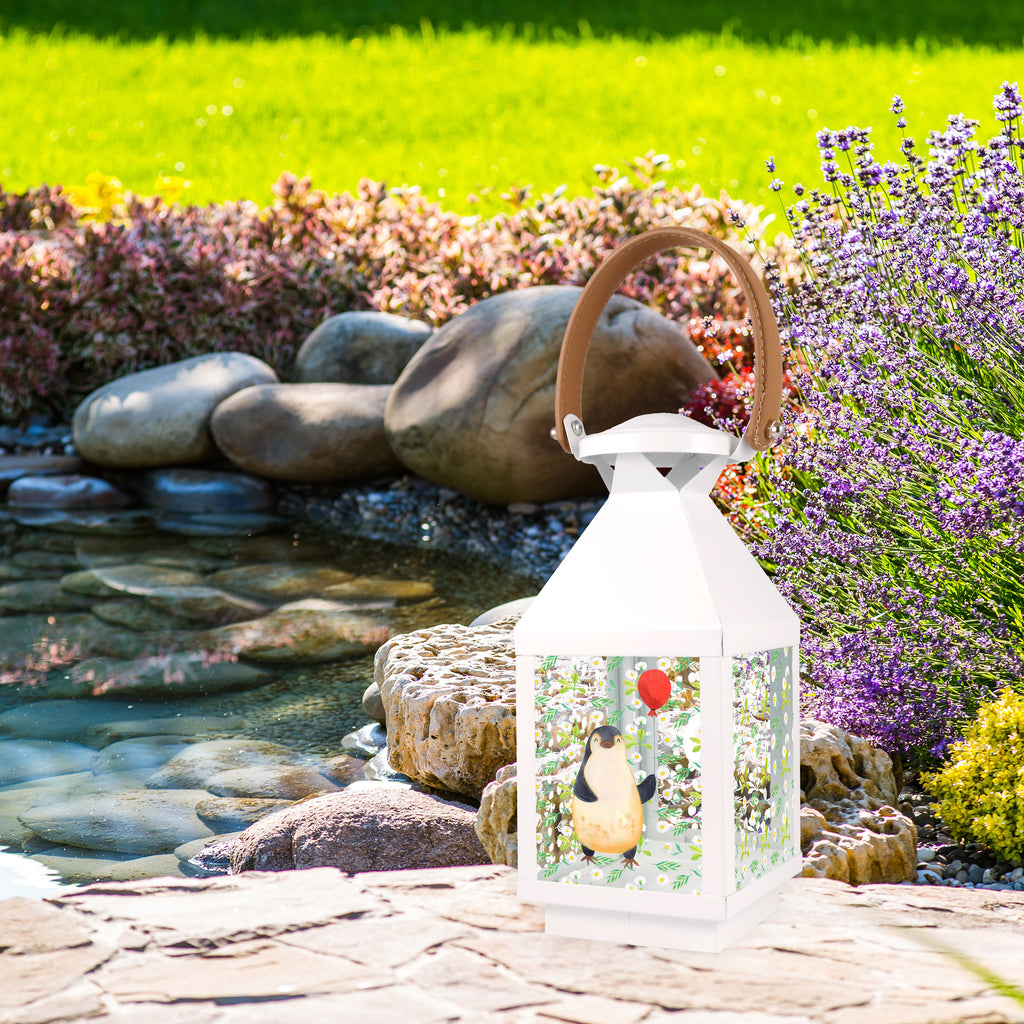 Deko Laterne Pinguin Luftballon Pinguin, Pinguine, Luftballon, Tagträume, Lebenslust, Geschenk Freundin, Geschenkidee, beste Freundin, Motivation, Neustart, neues Leben, Liebe, Glück Gartenlampe, Gartenleuchte, Gartendekoration, Gartenlicht, Laterne  kleine Laternen, XXL Laternen, Laterne groß,   Pinguin
