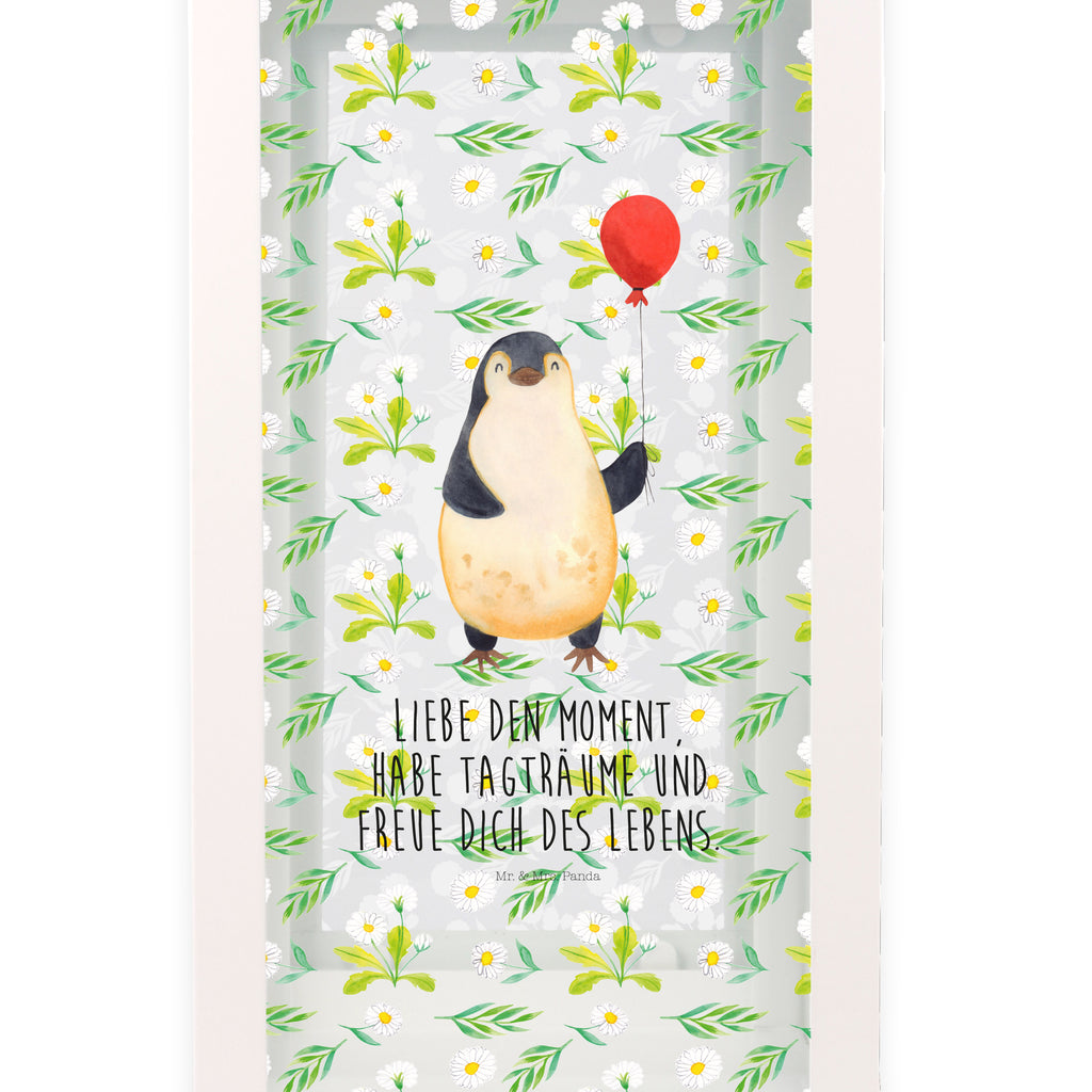 Deko Laterne Pinguin Luftballon Pinguin, Pinguine, Luftballon, Tagträume, Lebenslust, Geschenk Freundin, Geschenkidee, beste Freundin, Motivation, Neustart, neues Leben, Liebe, Glück Gartenlampe, Gartenleuchte, Gartendekoration, Gartenlicht, Laterne  kleine Laternen, XXL Laternen, Laterne groß,   Pinguin