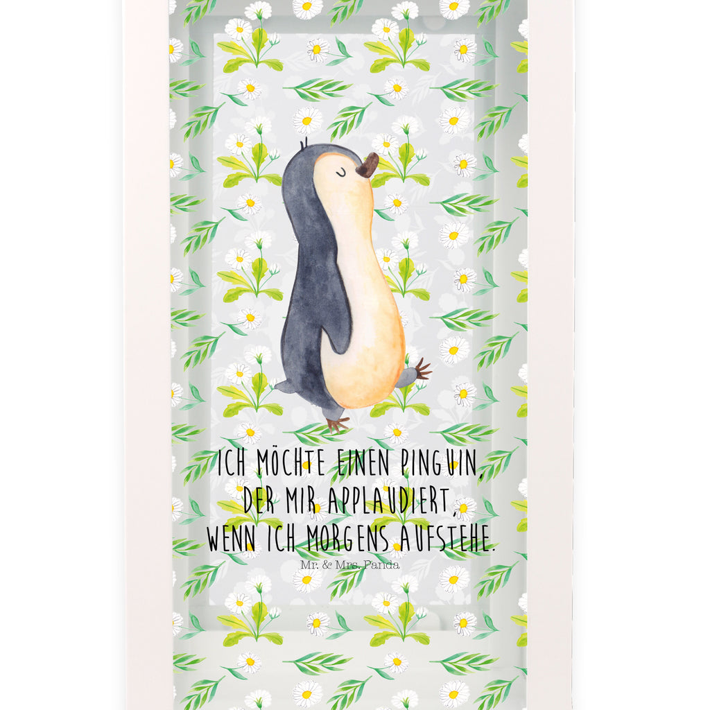 Deko Laterne Pinguin marschierend Gartenlampe, Gartenleuchte, Gartendekoration, Gartenlicht, Laterne  kleine Laternen, XXL Laternen, Laterne groß, Pinguin, Pinguine, Frühaufsteher, Langschläfer, Bruder, Schwester, Familie
