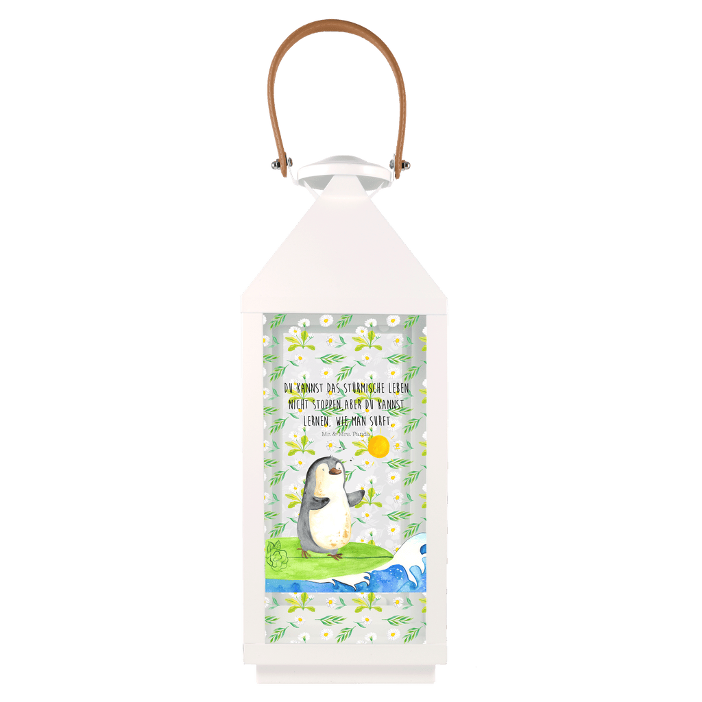 Deko Laterne Pinguin Surfer Pinguin, Pinguine, surfen, Surfer, Hawaii, Urlaub, Wellen, Wellen reiten, Portugal,  Gartenlampe, Gartenleuchte, Gartendekoration, Gartenlicht, Laterne  kleine Laternen, XXL Laternen, Laterne groß,   Pinguin
