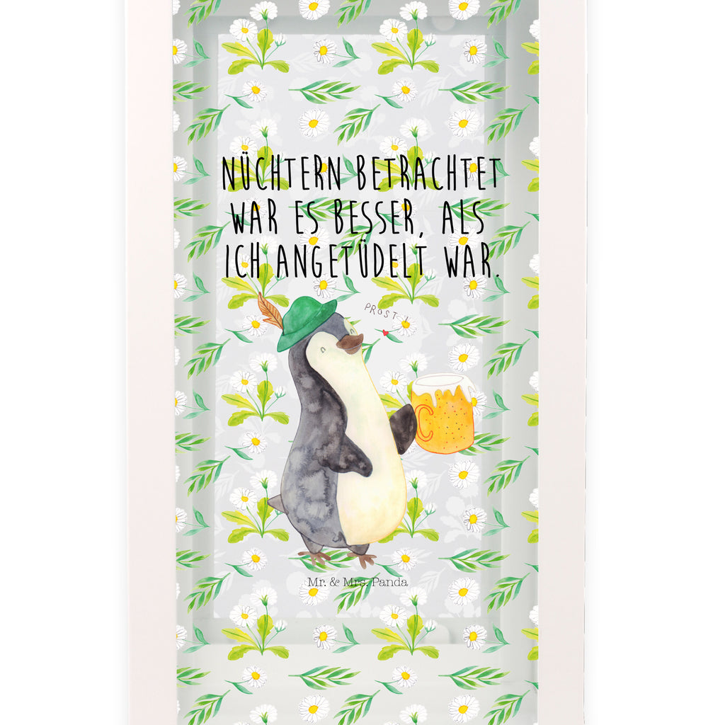 Deko Laterne Pinguin Bier Gartenlampe, Gartenleuchte, Gartendekoration, Gartenlicht, Laterne  kleine Laternen, XXL Laternen, Laterne groß, Pinguin, Pinguine, Bier, Oktoberfest