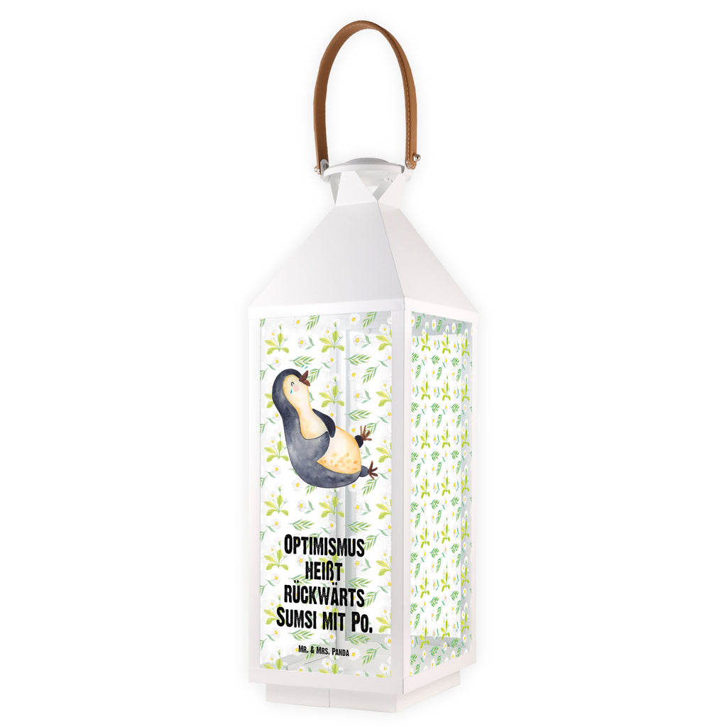 Deko Laterne Pinguin lachend Gartenlampe, Gartenleuchte, Gartendekoration, Gartenlicht, Laterne  kleine Laternen, XXL Laternen, Laterne groß, Pinguin, Pinguine, lustiger Spruch, Optimismus, Fröhlich, Lachen, Humor, Fröhlichkeit