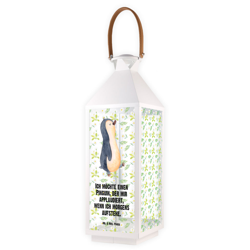 Deko Laterne Pinguin marschierend Gartenlampe, Gartenleuchte, Gartendekoration, Gartenlicht, Laterne  kleine Laternen, XXL Laternen, Laterne groß, Pinguin, Pinguine, Frühaufsteher, Langschläfer, Bruder, Schwester, Familie