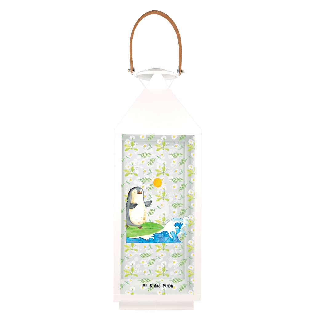 Deko Laterne Pinguin Surfer Pinguin, Pinguine, surfen, Surfer, Hawaii, Urlaub, Wellen, Wellen reiten, Portugal,  Gartenlampe, Gartenleuchte, Gartendekoration, Gartenlicht, Laterne  kleine Laternen, XXL Laternen, Laterne groß,   Pinguin