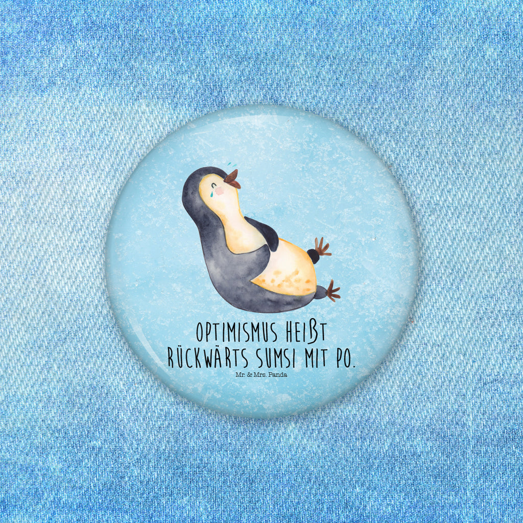50mm Button Pinguin lachend 50mm Button, Button, Pin, Anstecknadel, Pinguin, Pinguine, lustiger Spruch, Optimismus, Fröhlich, Lachen, Humor, Fröhlichkeit