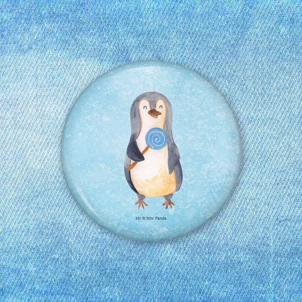 50mm Button Pinguin Lolli 50mm Button, Button, Pin, Anstecknadel, Pinguin, Pinguine, Lolli, Süßigkeiten, Blödsinn, Spruch, Rebell, Gauner, Ganove, Rabauke