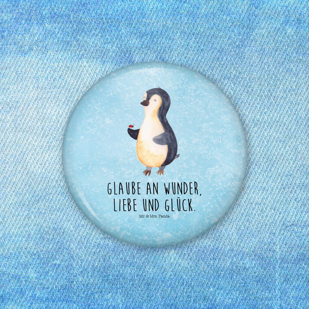 50mm Button Pinguin Marienkäfer 50mm Button, Button, Pin, Anstecknadel, Pinguin, Pinguine, Marienkäfer, Liebe, Wunder, Glück, Freude, Lebensfreude