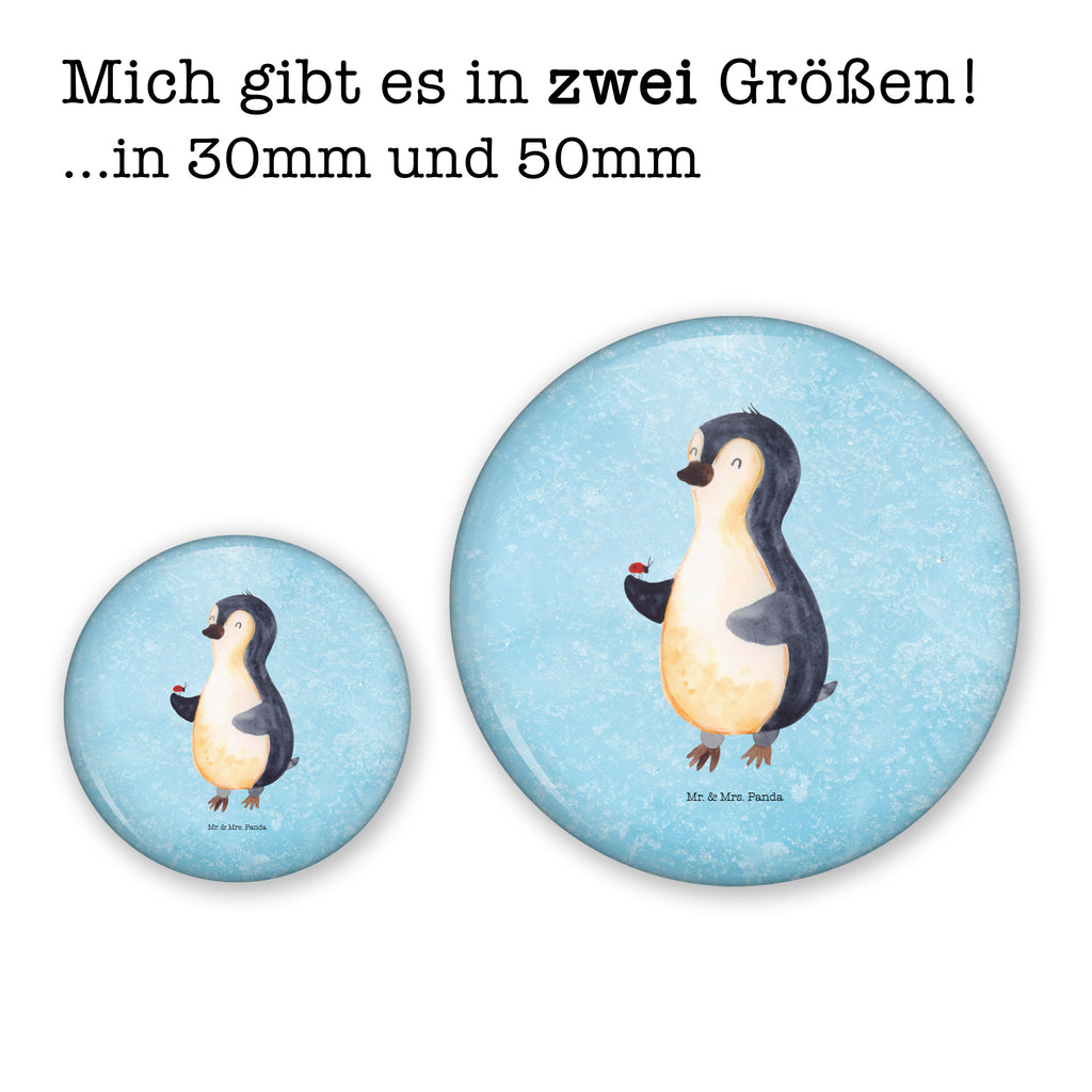 50mm Button Pinguin Marienkäfer 50mm Button, Button, Pin, Anstecknadel, Pinguin, Pinguine, Marienkäfer, Liebe, Wunder, Glück, Freude, Lebensfreude