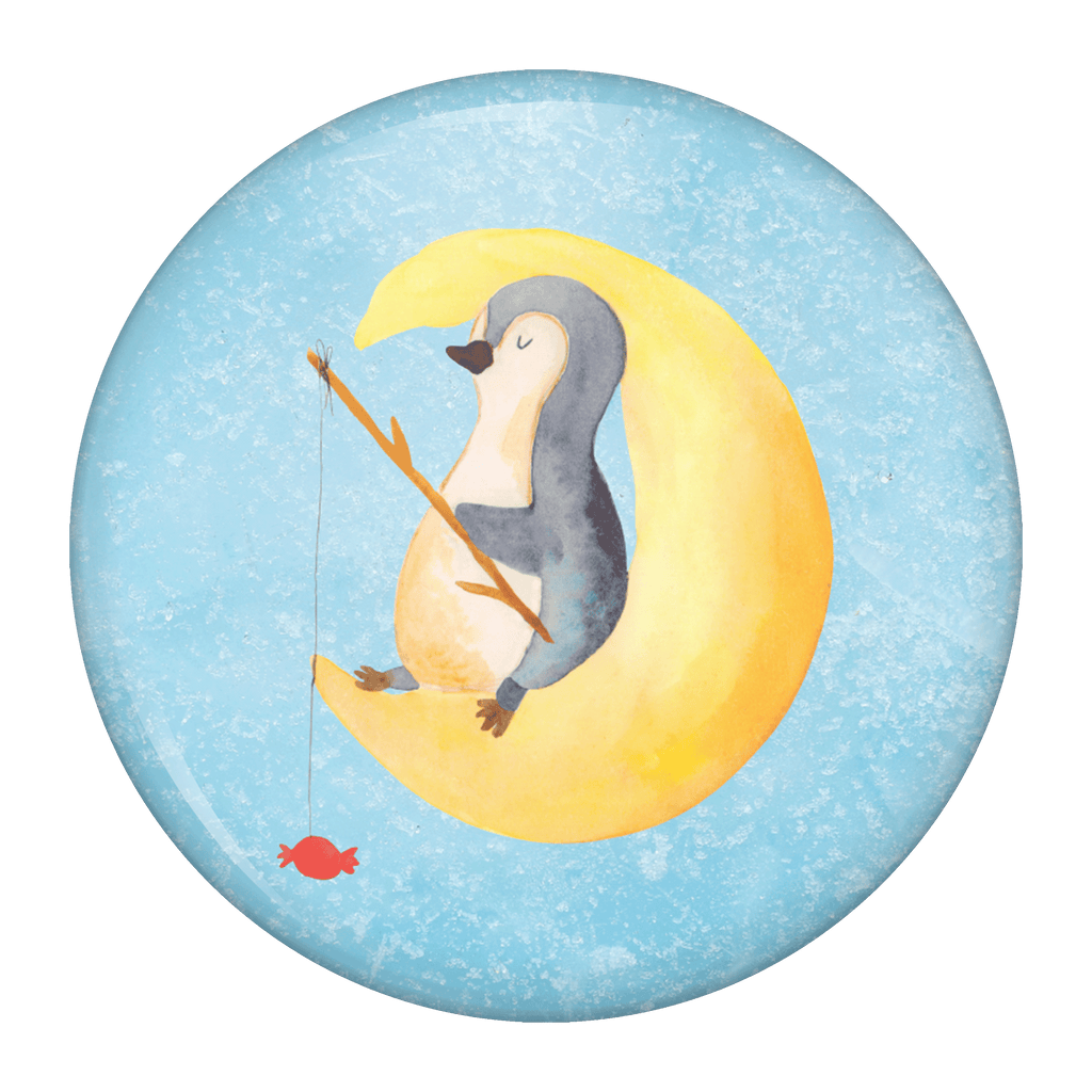 50mm Button Pinguin Mond 50mm Button, Button, Pin, Anstecknadel, Pinguin, Pinguine, Spruch, schlafen, Nachtruhe, Einschlafen, Schlafzimmer, Schlafstörungen, Gästezimmer