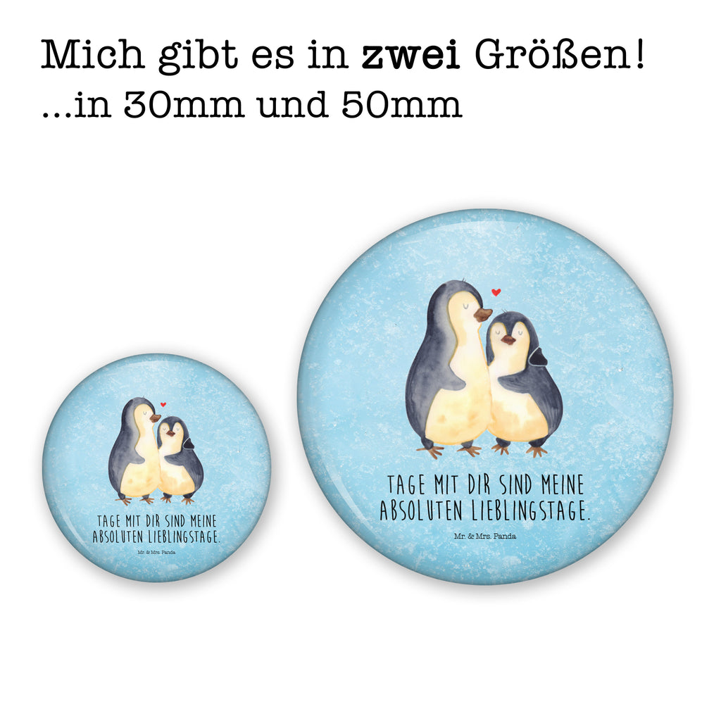 50mm Button Pinguin umarmend 50mm Button, Button, Pin, Anstecknadel, Pinguin, Liebe, Liebespaar, Liebesbeweis, Liebesgeschenk, Verlobung, Jahrestag, Hochzeitstag, Hochzeit, Hochzeitsgeschenk