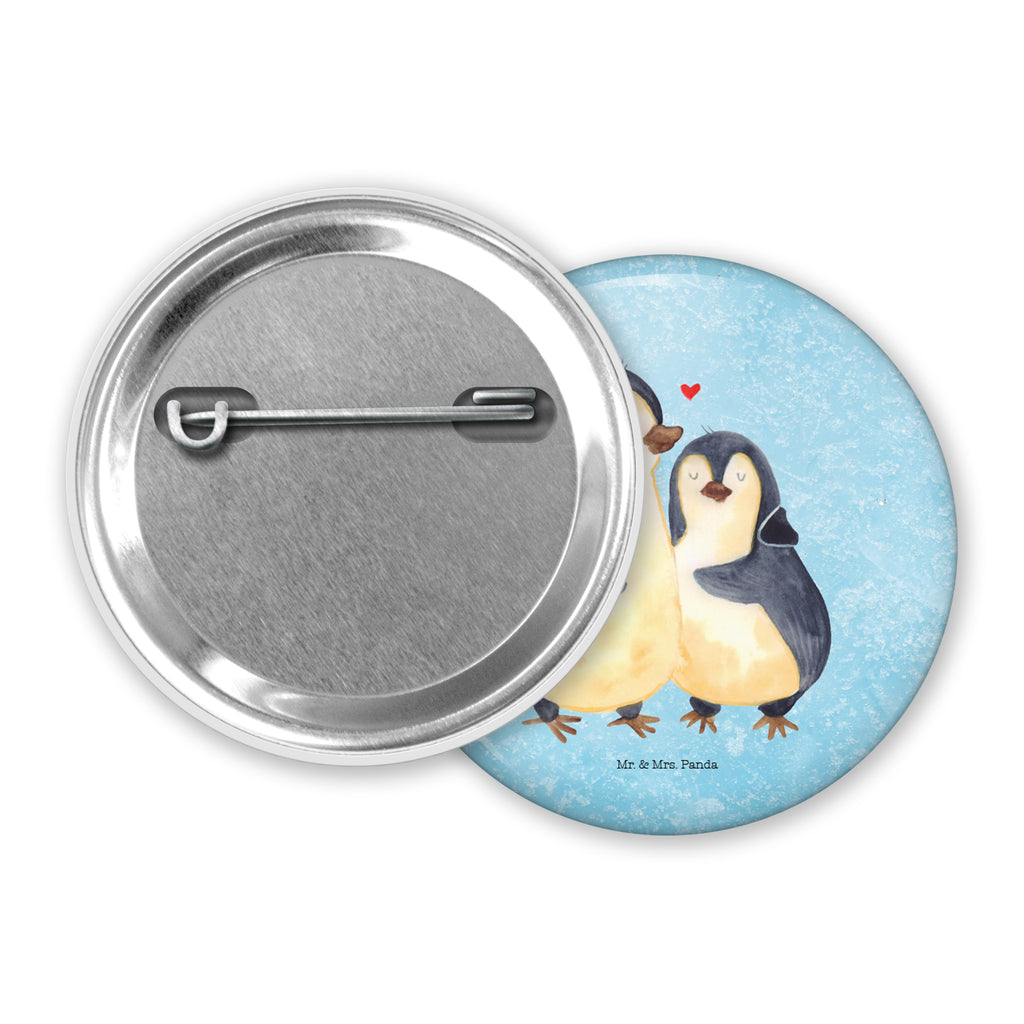 50mm Button Pinguin umarmend 50mm Button, Button, Pin, Anstecknadel, Pinguin, Liebe, Liebespaar, Liebesbeweis, Liebesgeschenk, Verlobung, Jahrestag, Hochzeitstag, Hochzeit, Hochzeitsgeschenk