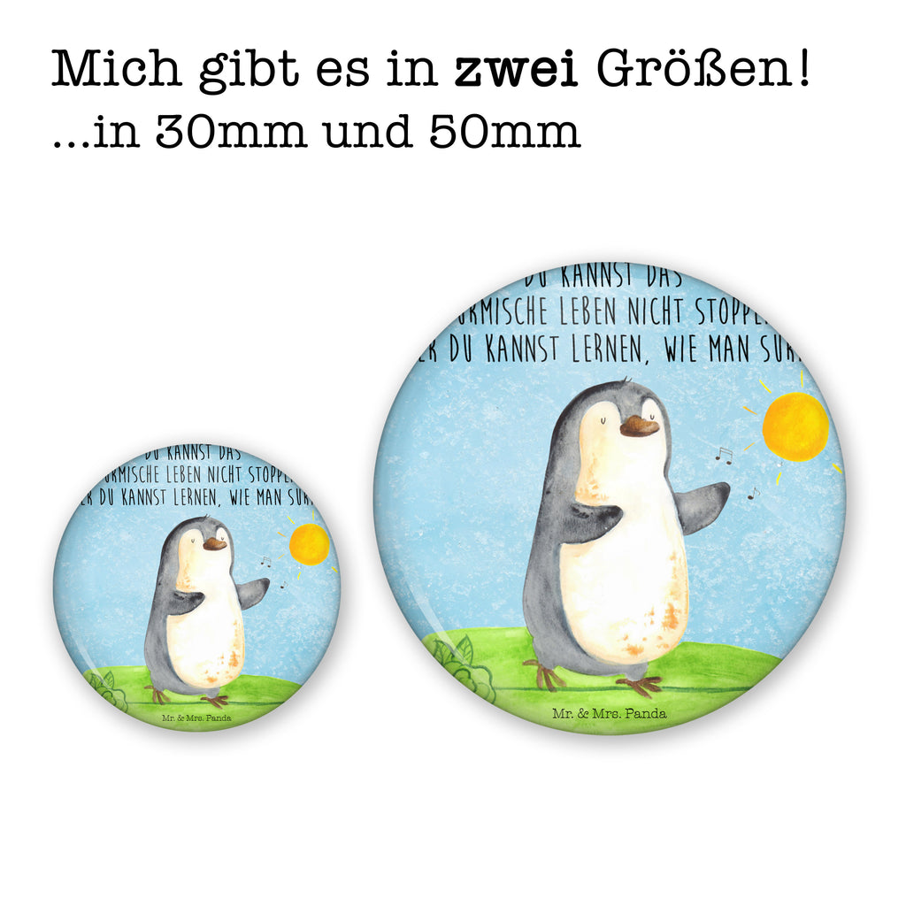 50mm Button Pinguin Surfer 50mm Button, Button, Pin, Anstecknadel, Pinguin, Pinguine, surfen, Surfer, Hawaii, Urlaub, Wellen, Wellen reiten, Portugal