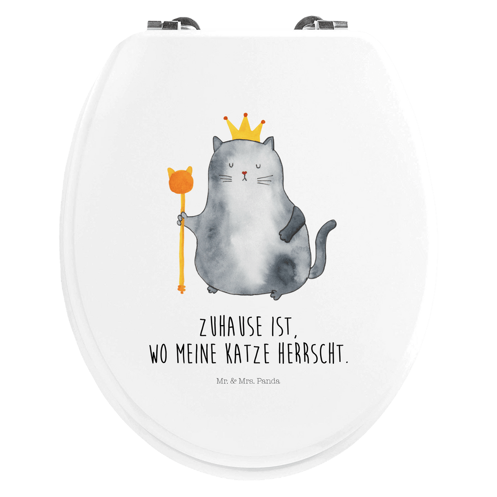 Motiv WC Sitz Katzen Koenig Klobrille, Klodeckel, Toilettendeckel, WC-Sitz, Toilette, Katze, Katzenmotiv, Katzenfan, Katzendeko, Katzenfreund, Katzenliebhaber, Katzenprodukte, Katzenartikel, Katzenaccessoires, Katzensouvenirs, Katzenliebhaberprodukte, Katzenmotive, Katzen, Kater, Mietze, Cat, Cats, Katzenhalter, Katzenbesitzerin, Haustier, König, Königin, Queen, Familie, Mietzhaus, Wohnung, erste eigenen Wohnung, Umzug, Einzug