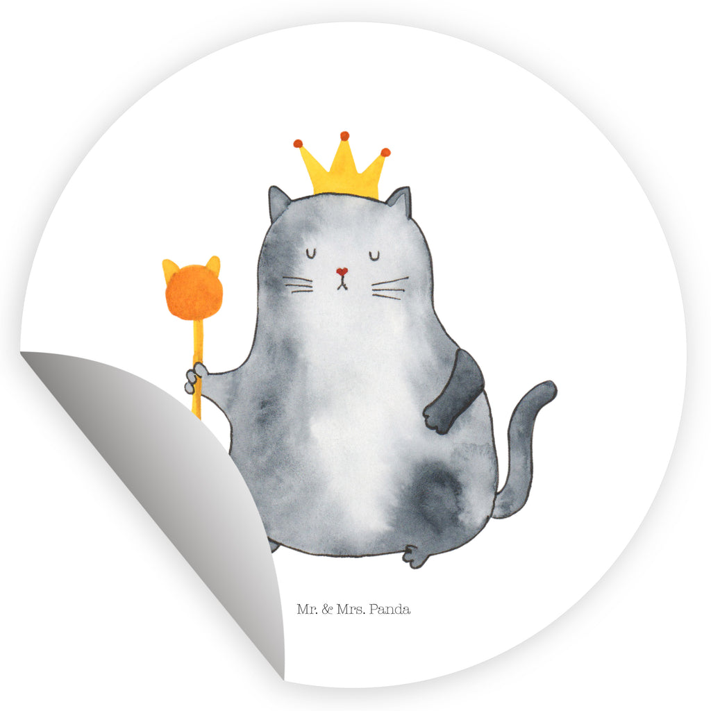 120mm Rund Aufkleber Katzen Koenig Sticker, Aufkleber, Etikett, Kinder, rund, Katze, Katzenmotiv, Katzenfan, Katzendeko, Katzenfreund, Katzenliebhaber, Katzenprodukte, Katzenartikel, Katzenaccessoires, Katzensouvenirs, Katzenliebhaberprodukte, Katzenmotive, Katzen, Kater, Mietze, Cat, Cats, Katzenhalter, Katzenbesitzerin, Haustier, König, Königin, Queen, Familie, Mietzhaus, Wohnung, erste eigenen Wohnung, Umzug, Einzug