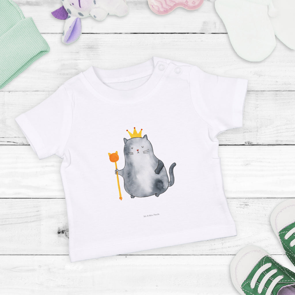 Organic Baby Shirt Katzen Koenig Baby T-Shirt, Jungen Baby T-Shirt, Mädchen Baby T-Shirt, Shirt, Katze, Katzenmotiv, Katzenfan, Katzendeko, Katzenfreund, Katzenliebhaber, Katzenprodukte, Katzenartikel, Katzenaccessoires, Katzensouvenirs, Katzenliebhaberprodukte, Katzenmotive, Katzen, Kater, Mietze, Cat, Cats, Katzenhalter, Katzenbesitzerin, Haustier, König, Königin, Queen, Familie, Mietzhaus, Wohnung, erste eigenen Wohnung, Umzug, Einzug