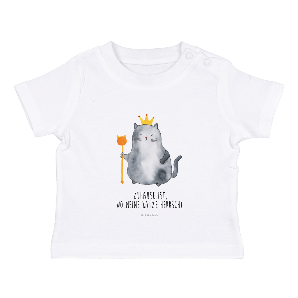 Organic Baby Shirt Katzen Koenig Baby T-Shirt, Jungen Baby T-Shirt, Mädchen Baby T-Shirt, Shirt, Katze, Katzenmotiv, Katzenfan, Katzendeko, Katzenfreund, Katzenliebhaber, Katzenprodukte, Katzenartikel, Katzenaccessoires, Katzensouvenirs, Katzenliebhaberprodukte, Katzenmotive, Katzen, Kater, Mietze, Cat, Cats, Katzenhalter, Katzenbesitzerin, Haustier, König, Königin, Queen, Familie, Mietzhaus, Wohnung, erste eigenen Wohnung, Umzug, Einzug