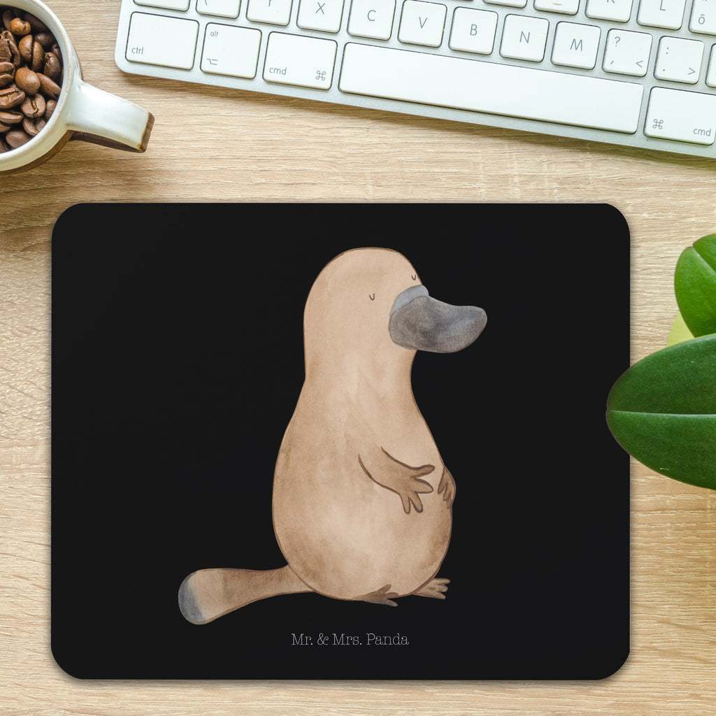 Mauspad Schnabeltier mutig Mousepad, Computer zubehör, Büroausstattung, PC Zubehör, Arbeitszimmer, Mauspad, Einzigartiges Mauspad, Designer Mauspad, Meerestiere, Meer, Urlaub, Schnabeltier, Mut, mutig, Lebensweisheit, Schnabeltiere, Motivation, Training, Büro, Arbeit, Neuanfang, Neustart, Weltreise, Raodtrip