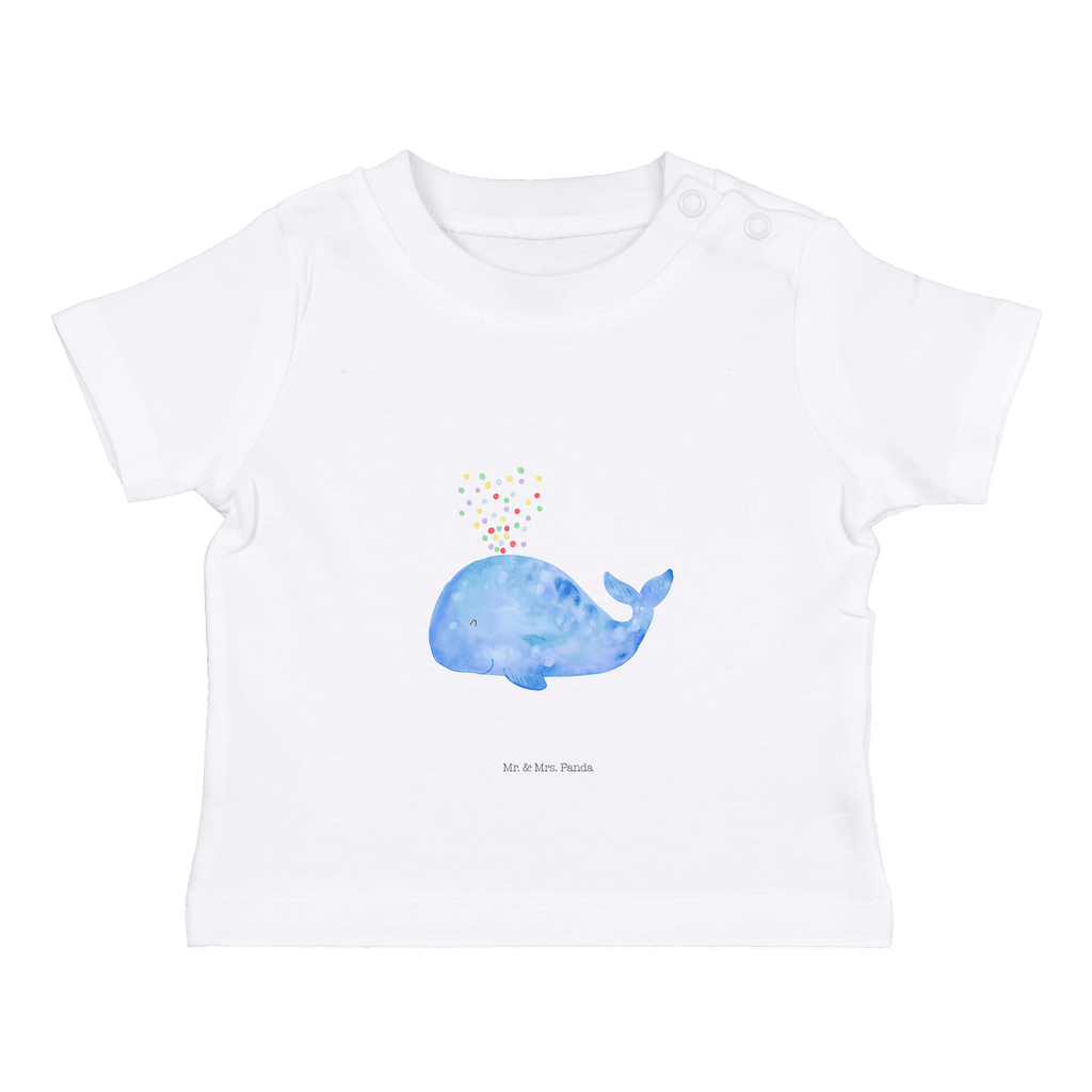 Organic Baby Shirt Wal Konfetti Baby T-Shirt, Jungen Baby T-Shirt, Mädchen Baby T-Shirt, Shirt, Meerestiere, Meer, Urlaub, Wal, Konfetti, Wale, Motivation, Neuanfang, Trennung, Diät, Abnehmen, Neustart, Lebensabschnitt, Geburtstag