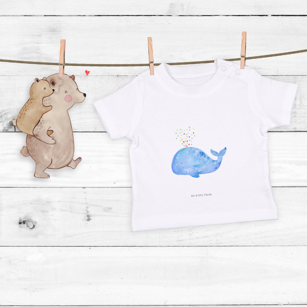 Organic Baby Shirt Wal Konfetti Baby T-Shirt, Jungen Baby T-Shirt, Mädchen Baby T-Shirt, Shirt, Meerestiere, Meer, Urlaub, Wal, Konfetti, Wale, Motivation, Neuanfang, Trennung, Diät, Abnehmen, Neustart, Lebensabschnitt, Geburtstag
