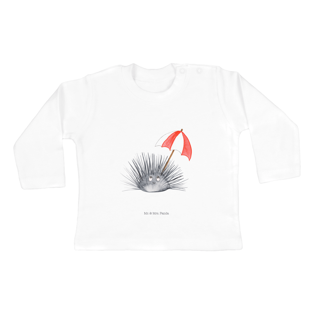 12-18 Monate Baby Longsleeve Seeigel Mädchen, Jungen, Baby, Langarm, Bio, Kleidung, Meerestiere, Meer, Urlaub, Seeigel, Achtsamkeit, Selbstakzeptanz, Selbstliebe, Hier und Jetzt, Leben, Lebe