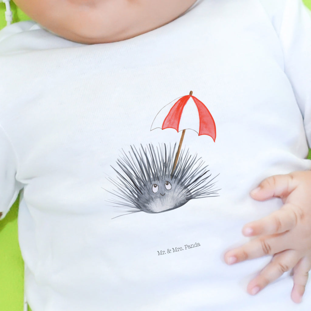12-18 Monate Baby Longsleeve Seeigel Mädchen, Jungen, Baby, Langarm, Bio, Kleidung, Meerestiere, Meer, Urlaub, Seeigel, Achtsamkeit, Selbstakzeptanz, Selbstliebe, Hier und Jetzt, Leben, Lebe