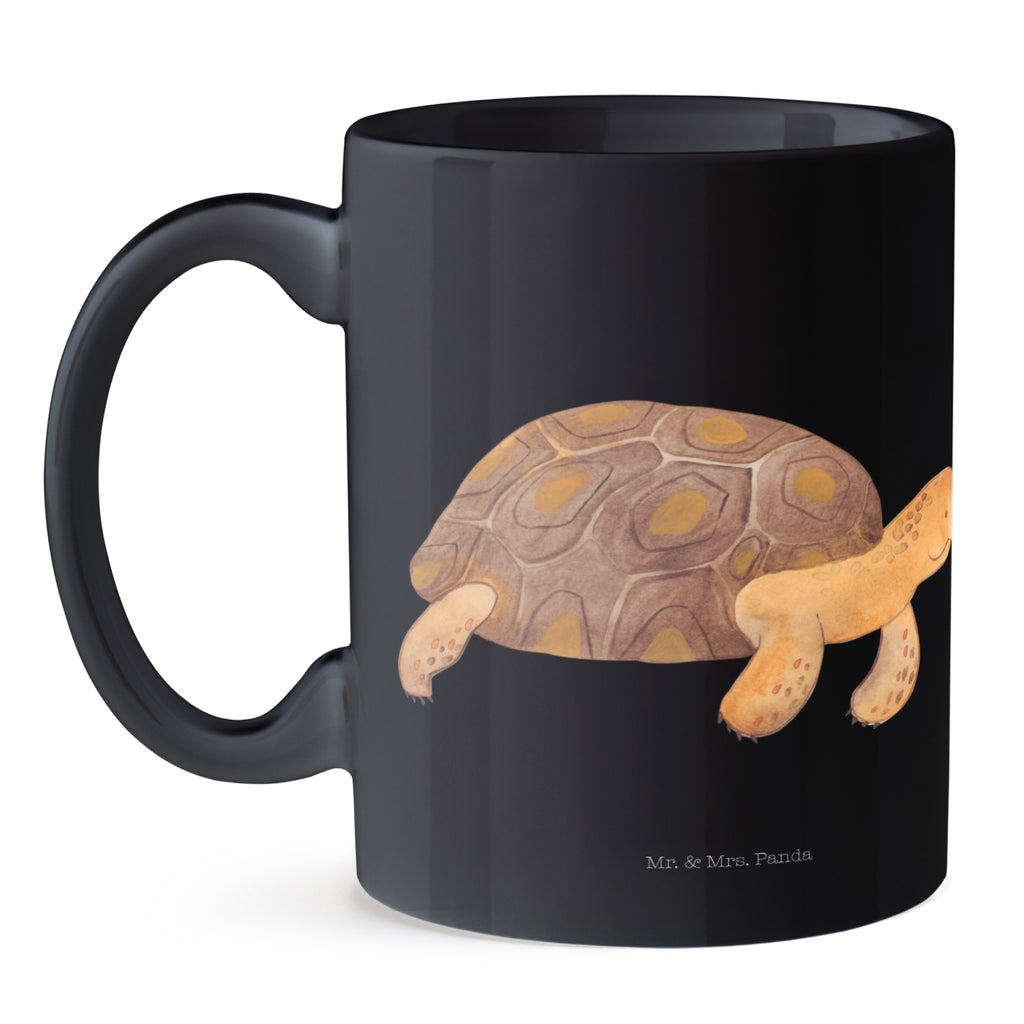 Tasse Schildkröte marschiert Schildkröte, Schildkröten, get lost, Abenteuer, Reiselust, Inspiration, Neustart, Motivation, Lieblingsmensch	 Becher, Kaffeetasse, Kaffeebecher, Tee, Frühstück, Büro  Meerestiere, Meer, Urlaub