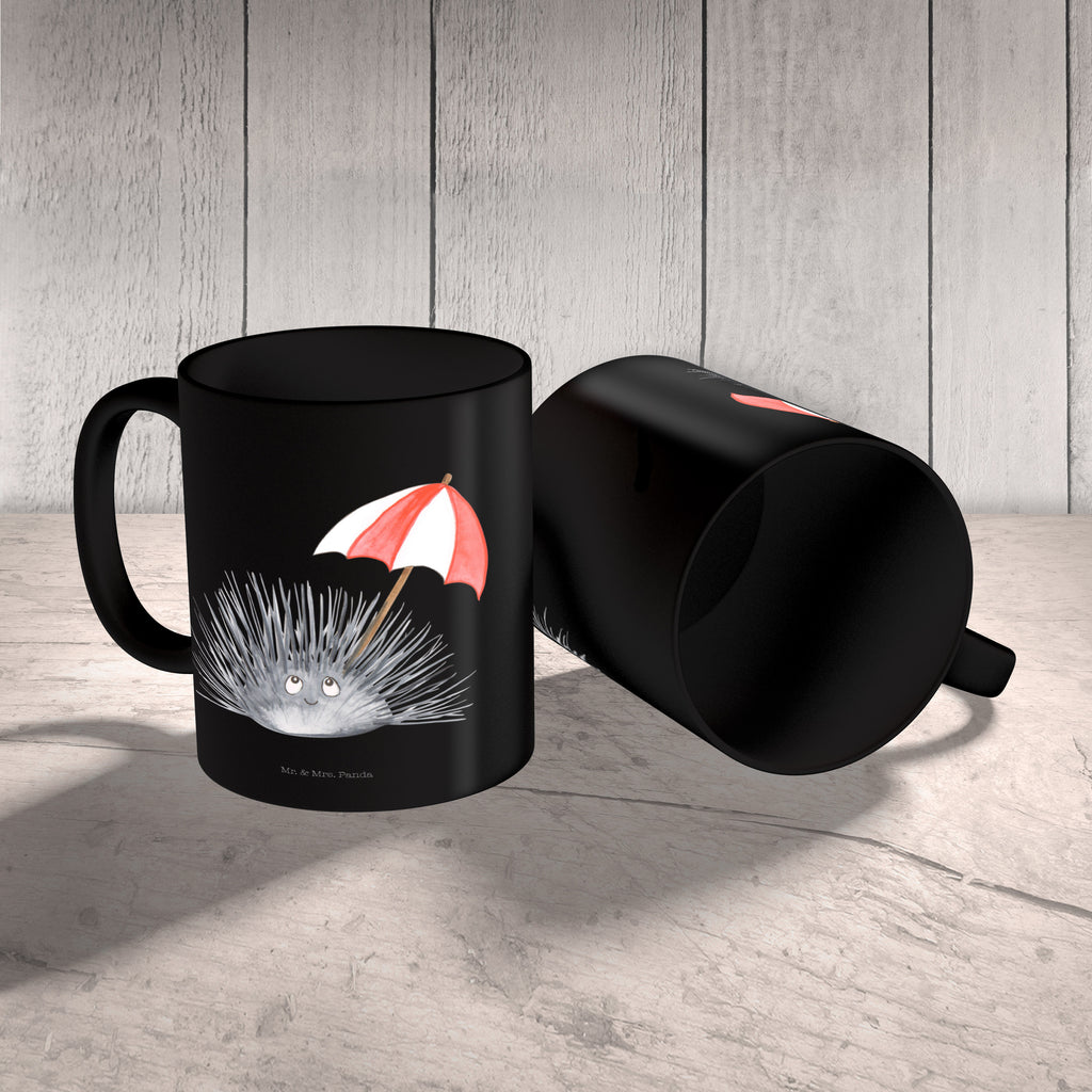 Tasse Seeigel Seeigel, Achtsamkeit, Selbstakzeptanz, Selbstliebe, Hier und Jetzt, Leben, Lebe Becher, Kaffeetasse, Kaffeebecher, Tee, Frühstück, Büro  Meerestiere, Meer, Urlaub
