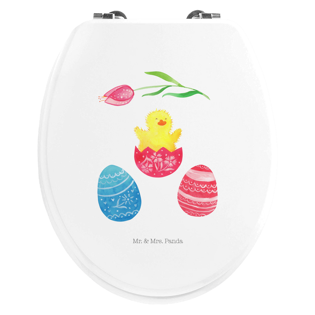 Motiv WC Sitz Küken geschlüpft Klobrille, Klodeckel, Toilettendeckel, WC-Sitz, Toilette, Ostern, Osterhase, Ostergeschenke, Osternest, Osterdeko, Geschenk zu Ostern, Küken, Osterei, Ostereier, Ei, Frühlingsgefühle, Freude, Grüße, liebe Grüße, Frohe Ostern, Ostergrüße