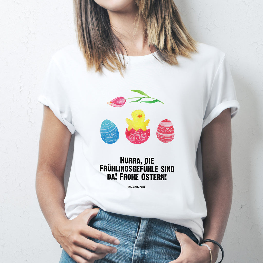 Größe L T-Shirt Küken geschlüpft T-Shirt, Shirt, Tshirt, Lustiges T-Shirt, T-Shirt mit Spruch, Party, Junggesellenabschied, Jubiläum, Geburstag, Herrn, Damen, Männer, Frauen, Schlafshirt, Nachthemd, Sprüche, Ostern, Osterhase, Ostergeschenke, Osternest, Osterdeko, Geschenk zu Ostern, Küken, Osterei, Ostereier, Ei, Frühlingsgefühle, Freude, Grüße, liebe Grüße, Frohe Ostern, Ostergrüße