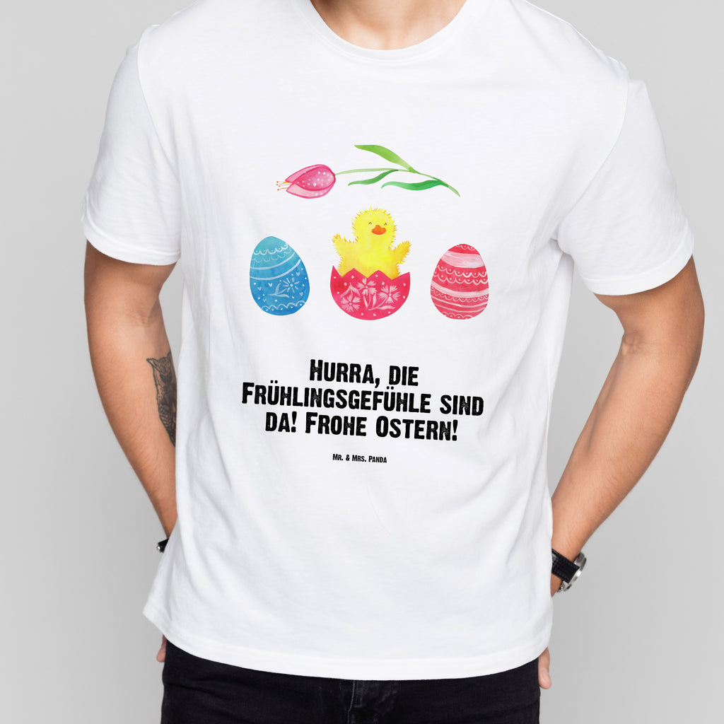 Größe L T-Shirt Küken geschlüpft T-Shirt, Shirt, Tshirt, Lustiges T-Shirt, T-Shirt mit Spruch, Party, Junggesellenabschied, Jubiläum, Geburstag, Herrn, Damen, Männer, Frauen, Schlafshirt, Nachthemd, Sprüche, Ostern, Osterhase, Ostergeschenke, Osternest, Osterdeko, Geschenk zu Ostern, Küken, Osterei, Ostereier, Ei, Frühlingsgefühle, Freude, Grüße, liebe Grüße, Frohe Ostern, Ostergrüße