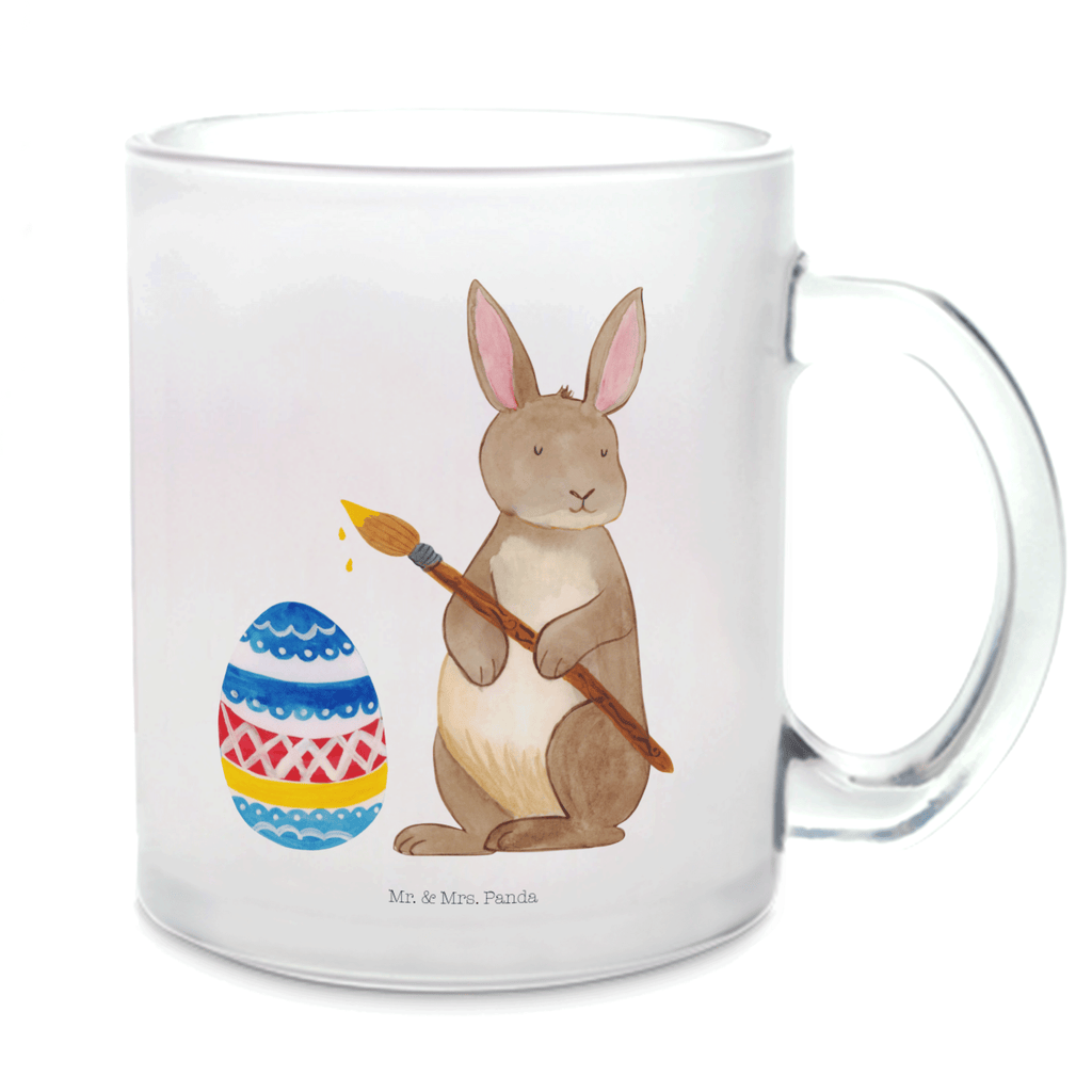 Teetasse Hase Eiermalen Teetasse, Teeglas, Teebecher, Tasse mit Henkel, Tasse, Glas Teetasse, Teetasse aus Glas, Ostern, Osterhase, Ostergeschenke, Osternest, Osterdeko, Geschenk zu Ostern, Frohe Ostern, Ostergrüße, Osterblume, Osterei, bemalte Ostereier, Hase, Kaninchen, Eiermalen