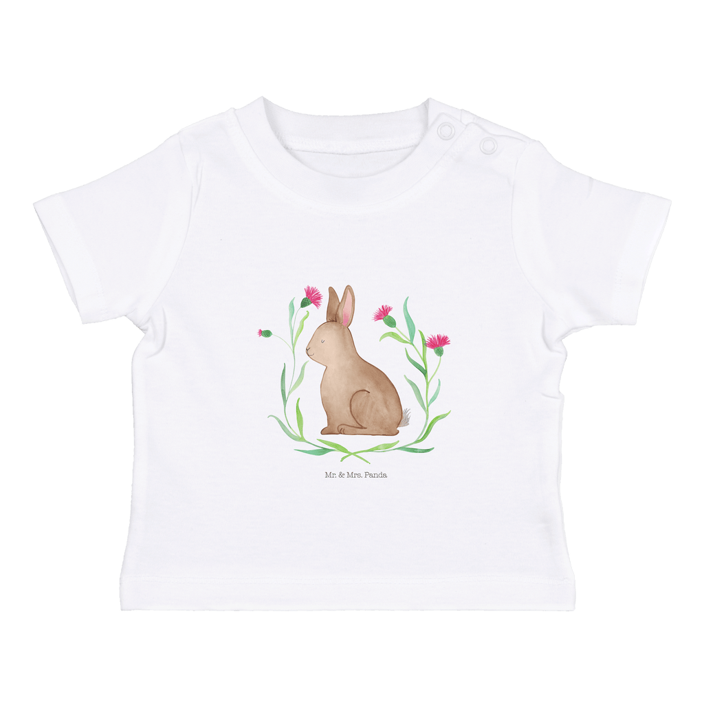 Organic Baby Shirt Hase sitzend Baby T-Shirt, Jungen Baby T-Shirt, Mädchen Baby T-Shirt, Shirt, Ostern, Osterhase, Ostergeschenke, Osternest, Osterdeko, Geschenk zu Ostern, Frohe Ostern, Ostergrüße, Osterblume, Liebe, Grüße, Hase, Kaninchen