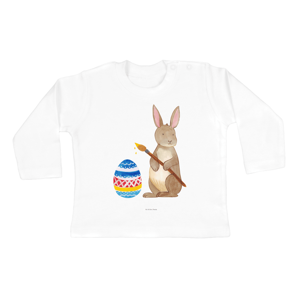 6-12 Monate Baby Longsleeve Hase Eiermalen Mädchen, Jungen, Baby, Longsleeve, Langarm, Bio, Kleidung, uni, Langarmshirt, Ostern, Osterhase, Ostergeschenke, Osternest, Osterdeko, Geschenk zu Ostern, Frohe Ostern, Ostergrüße, Osterblume, Osterei, bemalte Ostereier, Hase, Kaninchen, Eiermalen