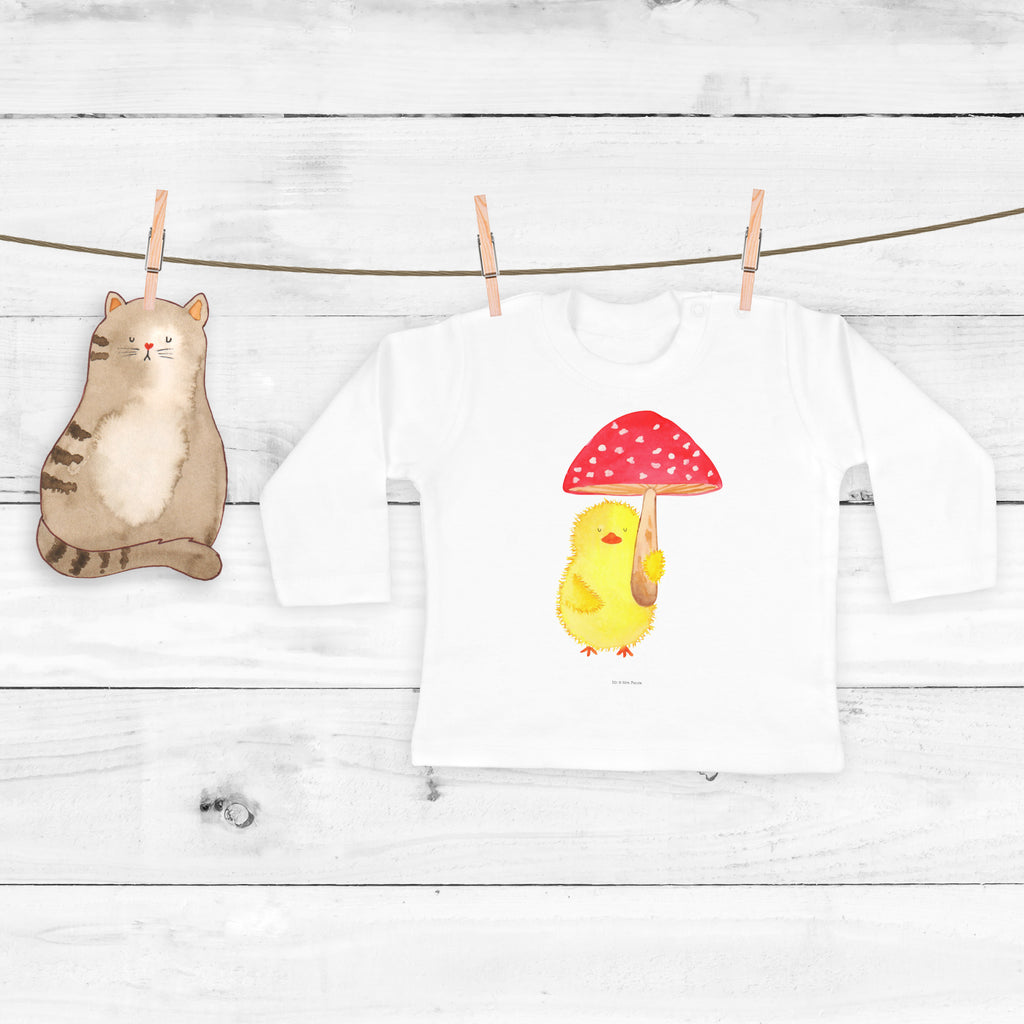 18-24 Monate Baby Longsleeve Küken Fliegenpilz Mädchen, Jungen, Baby, Langarm, Bio, Kleidung, Longsleeve, Ostern, Osterhase, Ostergeschenke, Osternest, Osterdeko, Geschenk zu Ostern, Küken, Fliegenpilz, Glückspilz, Frohe Ostern, Ostergrüße
