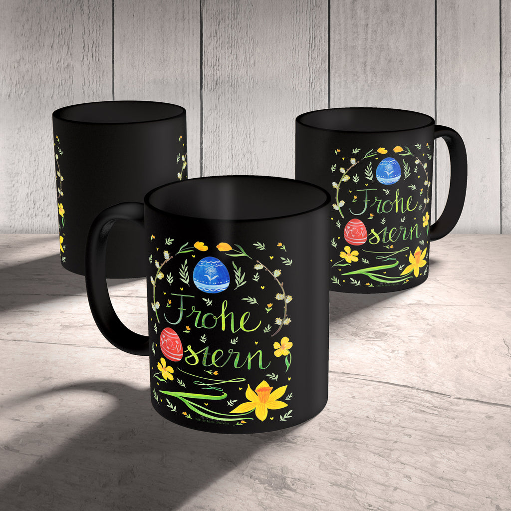 Tasse Frohe Ostern Ostern, Frohe Ostern, Ostergrüße, Osterblume, Osterei, bemalte Ostereier, Weidenkätzchen. Lettering Becher, Kaffeetasse, Kaffeebecher, Tee, Frühstück, Büro  Ostern, Osterhase, Ostergeschenke, Osternest, Osterdeko, Geschenk zu Ostern
