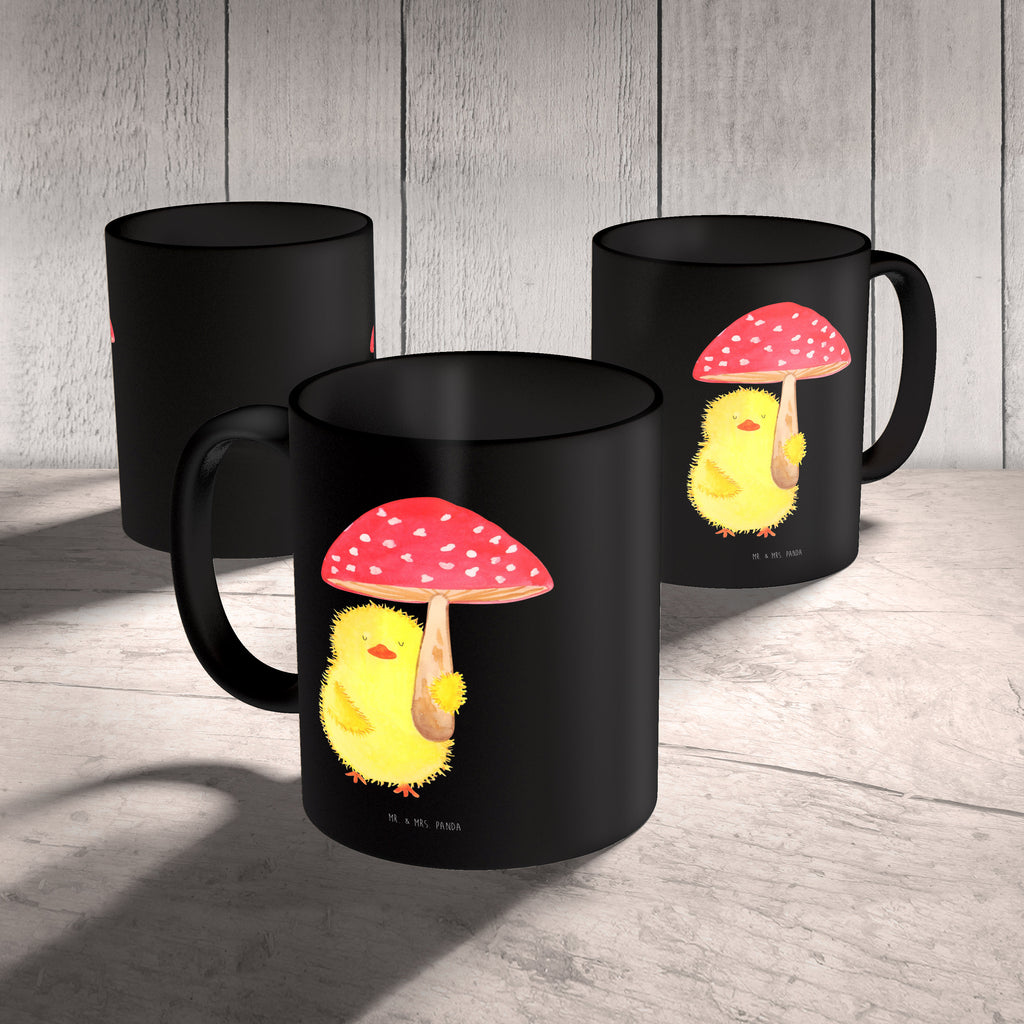 Tasse Küken Fliegenpilz Küken, Ostern, Fliegenpilz, Glückspilz, Frohe Ostern, Ostergrüße,  Becher, Kaffeetasse, Kaffeebecher, Tee, Frühstück, Büro  Ostern, Osterhase, Ostergeschenke, Osternest, Osterdeko, Geschenk zu Ostern