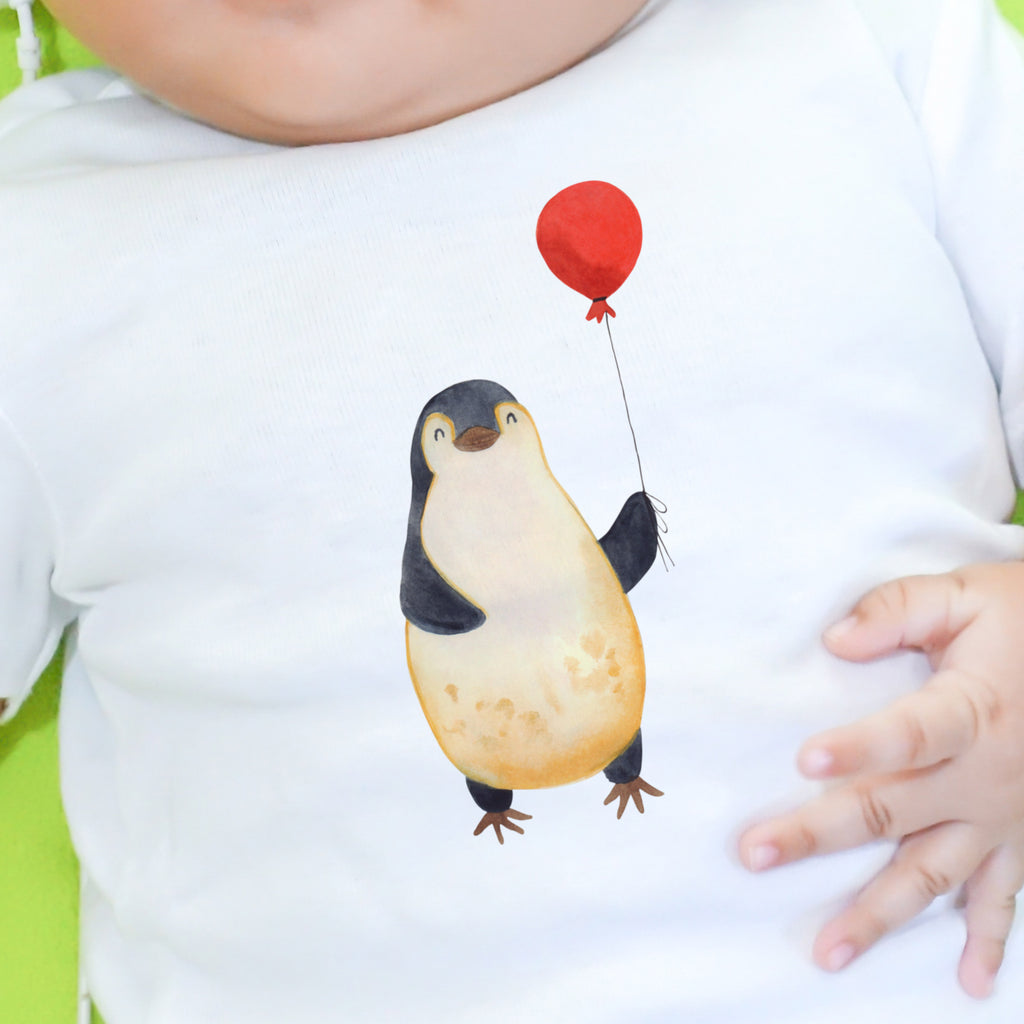 12-18 Monate Baby Longsleeve Pinguin Luftballon Mädchen, Jungen, Baby, Langarm, Bio, Kleidung, Pinguin, Pinguine, Luftballon, Tagträume, Lebenslust, Geschenk Freundin, Geschenkidee, beste Freundin, Motivation, Neustart, neues Leben, Liebe, Glück