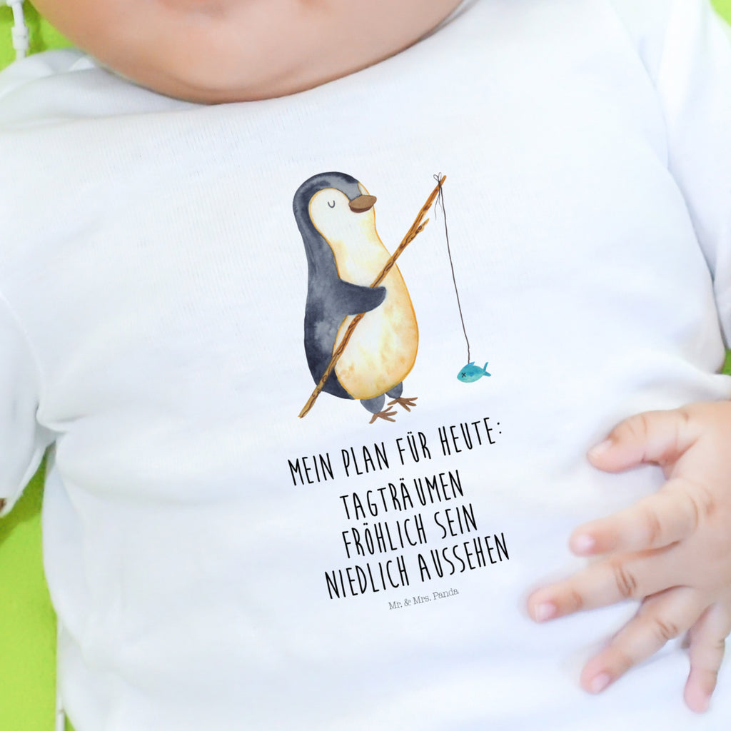 12-18 Monate Baby Longsleeve Pinguin Angler Mädchen, Jungen, Baby, Langarm, Bio, Kleidung, Pinguin, Pinguine, Angeln, Angler, Tagträume, Hobby, Plan, Planer, Tagesplan, Neustart, Motivation, Geschenk, Freundinnen, Geschenkidee, Urlaub, Wochenende