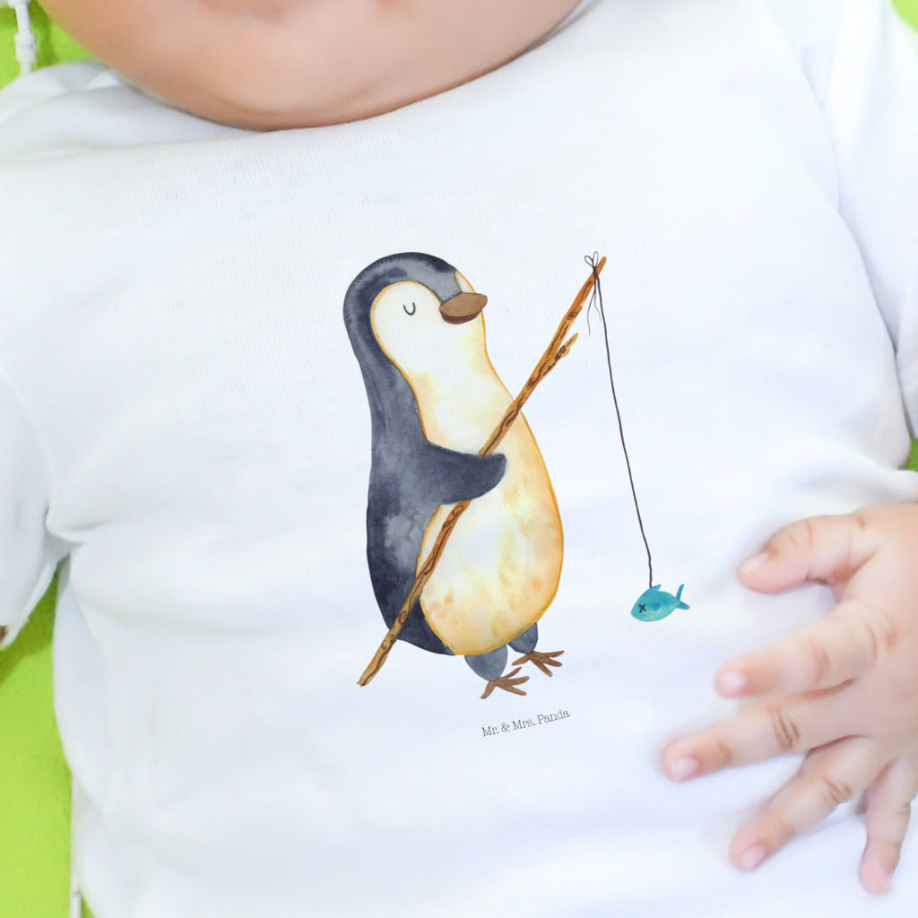 12-18 Monate Baby Longsleeve Pinguin Angler Mädchen, Jungen, Baby, Langarm, Bio, Kleidung, Pinguin, Pinguine, Angeln, Angler, Tagträume, Hobby, Plan, Planer, Tagesplan, Neustart, Motivation, Geschenk, Freundinnen, Geschenkidee, Urlaub, Wochenende