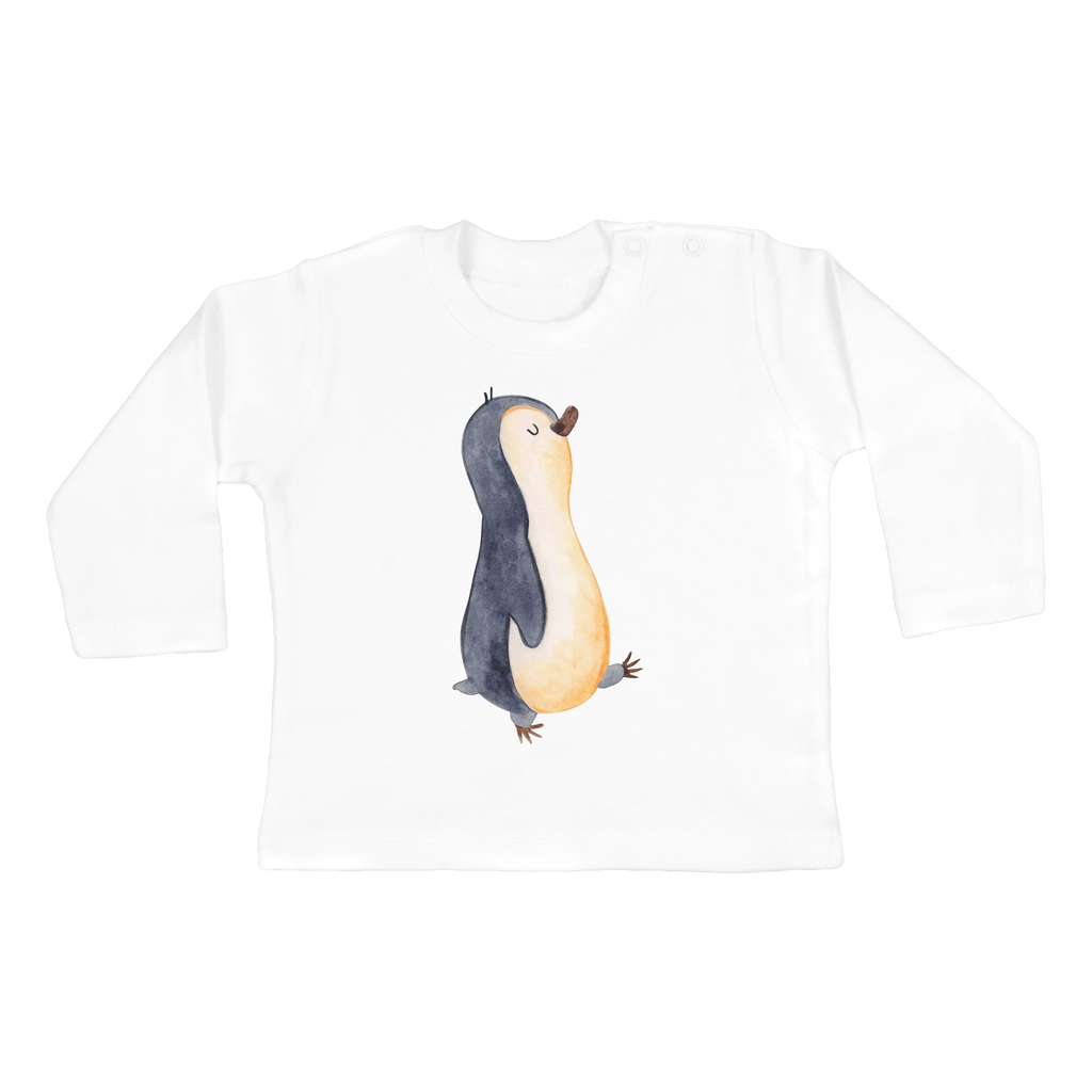 12-18 Monate Baby Longsleeve Pinguin marschierend Mädchen, Jungen, Baby, Langarm, Bio, Kleidung, Pinguin, Pinguine, Frühaufsteher, Langschläfer, Bruder, Schwester, Familie