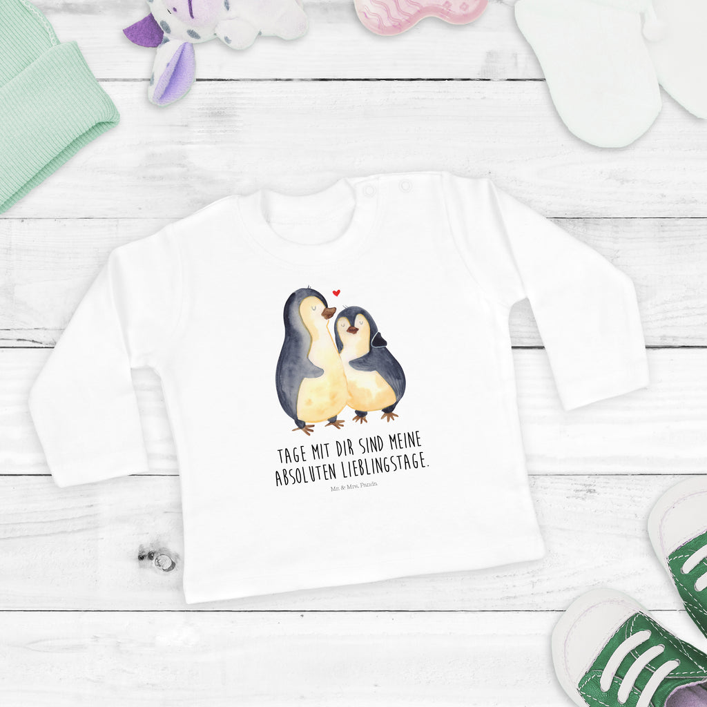 18-24 Monate Baby Longsleeve Pinguin umarmend Mädchen, Jungen, Baby, Langarm, Bio, Kleidung, Longsleeve, Pinguin, Liebe, Liebespaar, Liebesbeweis, Liebesgeschenk, Verlobung, Jahrestag, Hochzeitstag, Hochzeit, Hochzeitsgeschenk