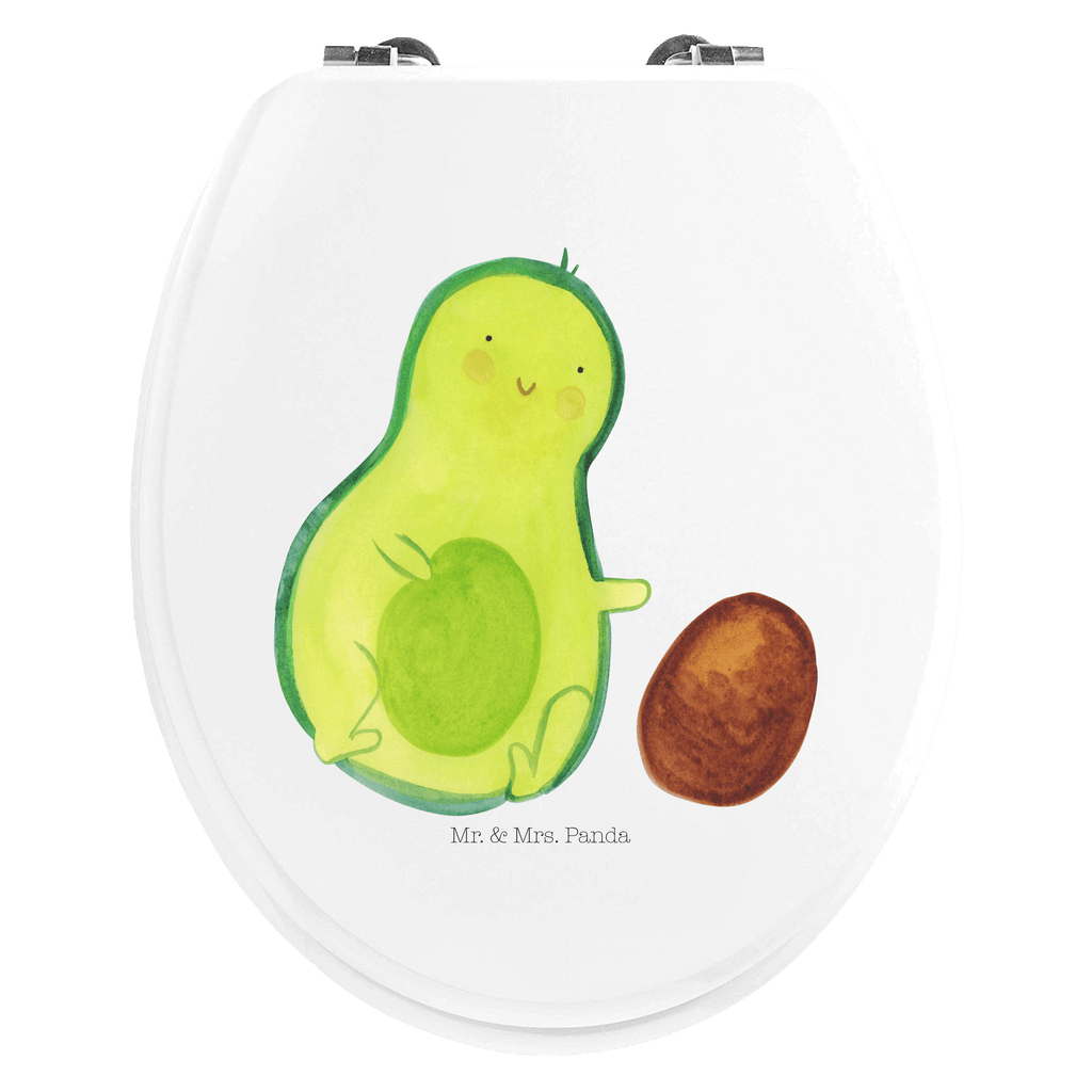 Motiv WC Sitz Avocado rollt Kern Klobrille, Klodeckel, Toilettendeckel, WC-Sitz, Toilette, Avocado, Veggie, Vegan, Gesund, Avocados, Schwanger, Geburt, Geburtstag, Säugling, Kind, erstes Kind, zur Geburt, Schwangerschaft, Babyparty, Baby, große Liebe, Liebe, Love