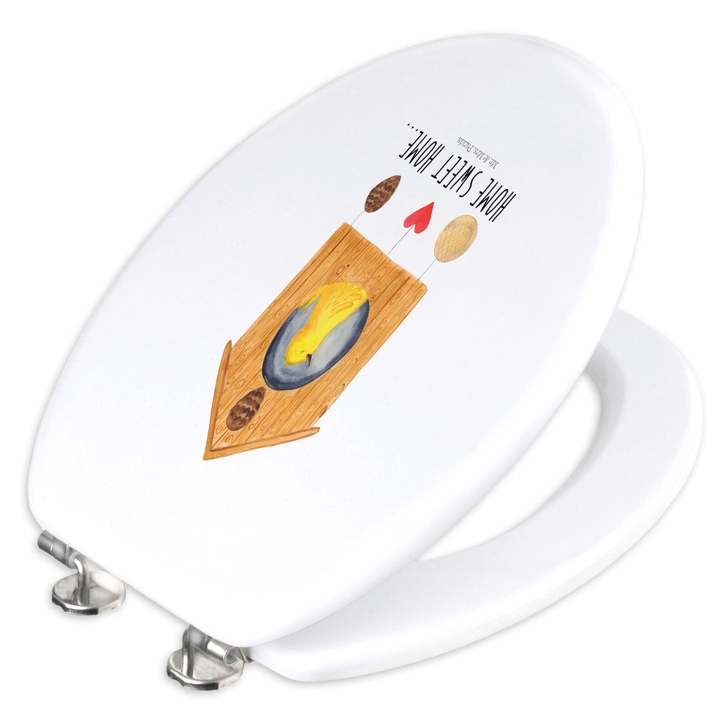 Motiv WC Sitz Vogelhaus sweet Home Klobrille, Klodeckel, Toilettendeckel, WC-Sitz, Toilette, Tiermotive, Gute Laune, lustige Sprüche, Tiere, Vogelhaus, Vogel, Home sweet Home, Einzug, Umzug, Geschenk, Einzugsgeschenk, Hausbau, Haus