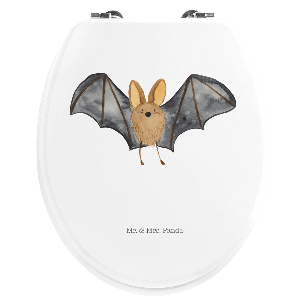 Motiv WC Sitz Fledermaus Flügel Klobrille, Klodeckel, Toilettendeckel, WC-Sitz, Toilette, Tiermotive, Gute Laune, lustige Sprüche, Tiere