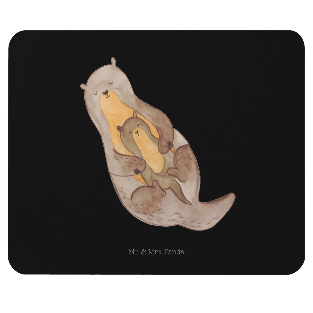 Mauspad Otter mit Kind Mousepad, Computer zubehör, Büroausstattung, PC Zubehör, Arbeitszimmer, Mauspad, Einzigartiges Mauspad, Designer Mauspad, Otter, Fischotter, Seeotter, Otter Seeotter See Otter