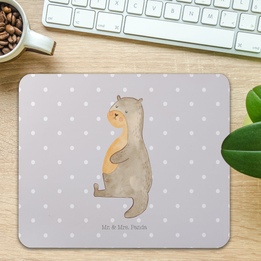 Mauspad Otter Bauch Mousepad, Computer zubehör, Büroausstattung, PC Zubehör, Arbeitszimmer, Mauspad, Einzigartiges Mauspad, Designer Mauspad, Otter, Fischotter, Seeotter, Otter Seeotter See Otter